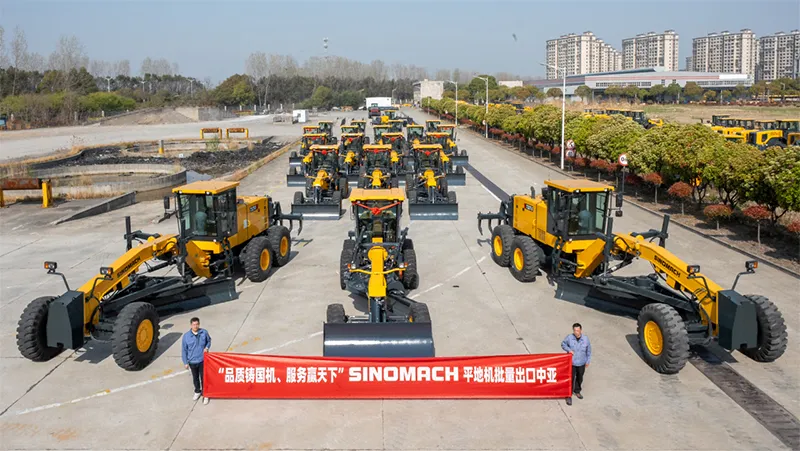 Delivery of 20 motor graders to Central Asia in 2025