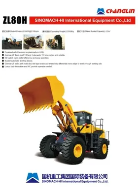 ZL80H Wheel Loader