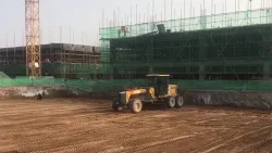 PY190H Motor Grader in Operation