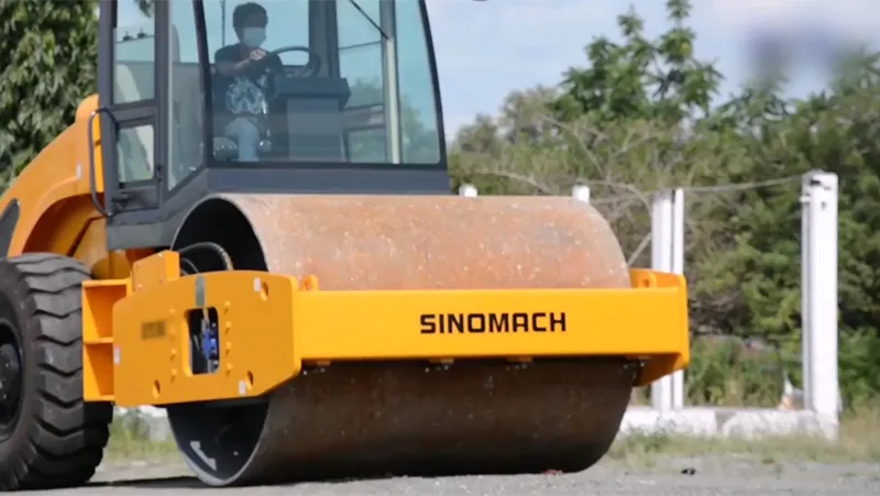 GYS08J Single Drum Vibratory Roller / Soil Compactor