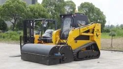 TS65 Crawler Skid Steer Loader with Attatchment