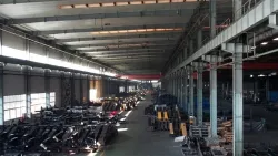 Workshop of Structural Parts for Construction Machinery