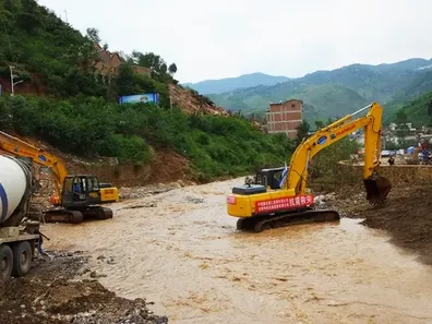 Post-earthquake rescue operations