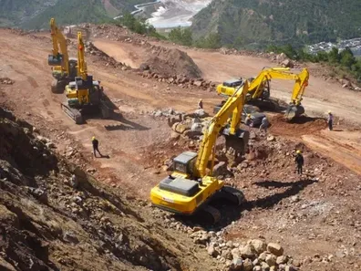 Foundation excavation