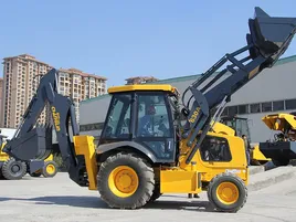 Optimized loader with positive rotation eight-bar linkage