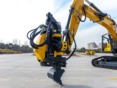 ZG210HF Feller Buncher Excavator